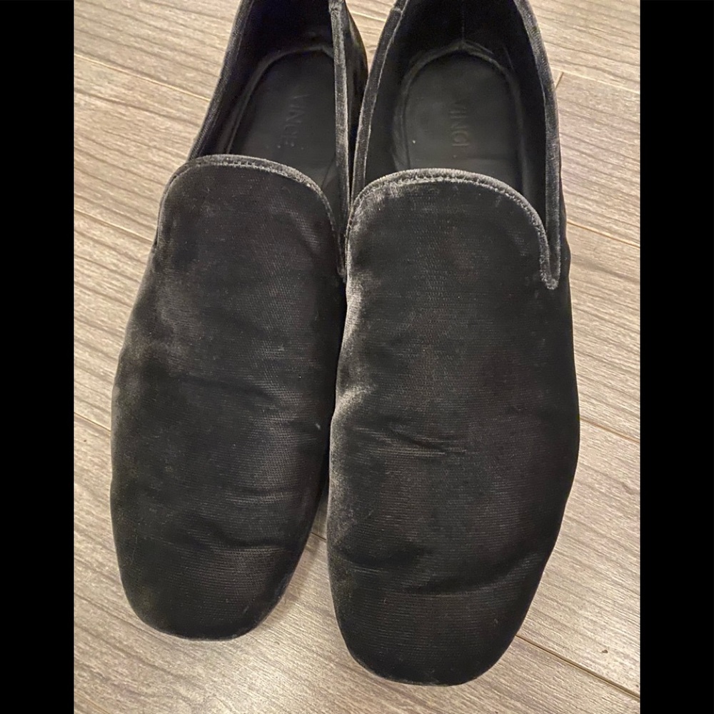 Vince Velvet Loafers